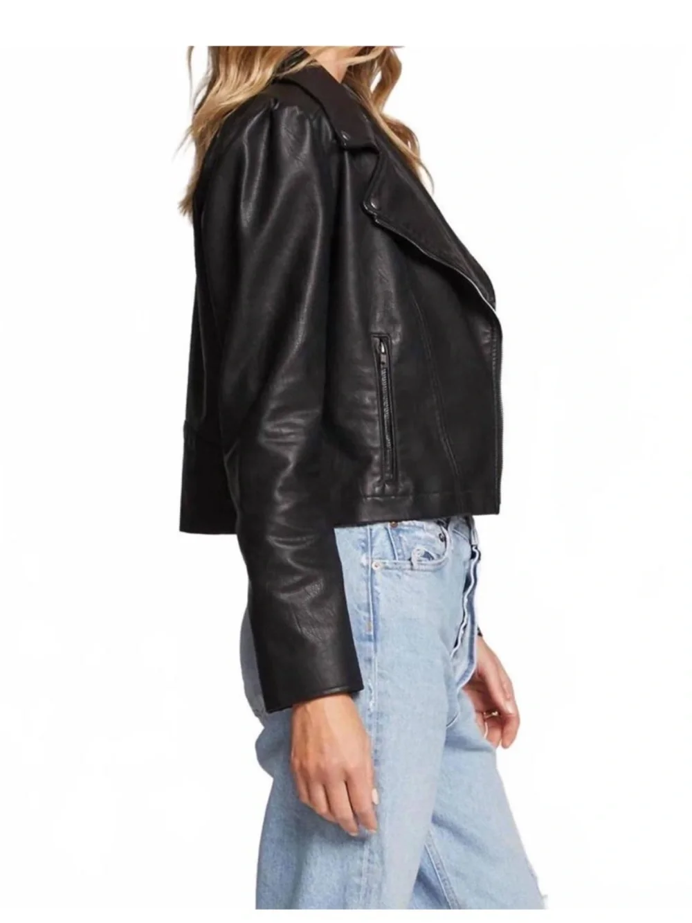 SALTWATER LUXE merrita jacket in black leather